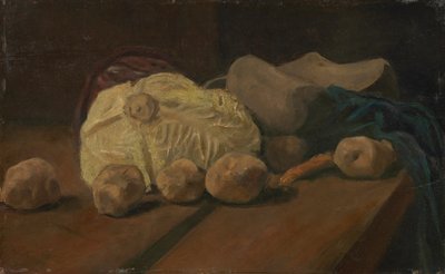 Nature morte avec chou et sabots - Vincent van Gogh